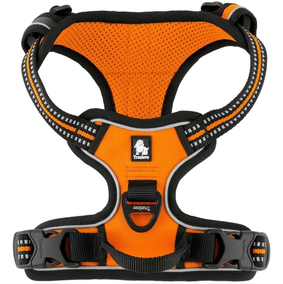 Chai's Choice Orange and Black Reflective Harness - Picture 3 of 6